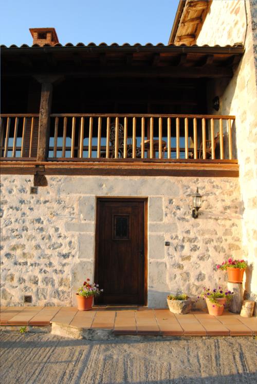 balcón 2 casa rural Ugarzabal en Alava