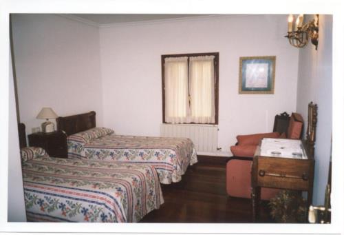 habitación doble casa rural Mitarte Garai en Gipuzkoa